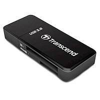 Transcend Кардридер USB 3.1 Gen 1 microSD/SD Black Baumar - Знак Качества