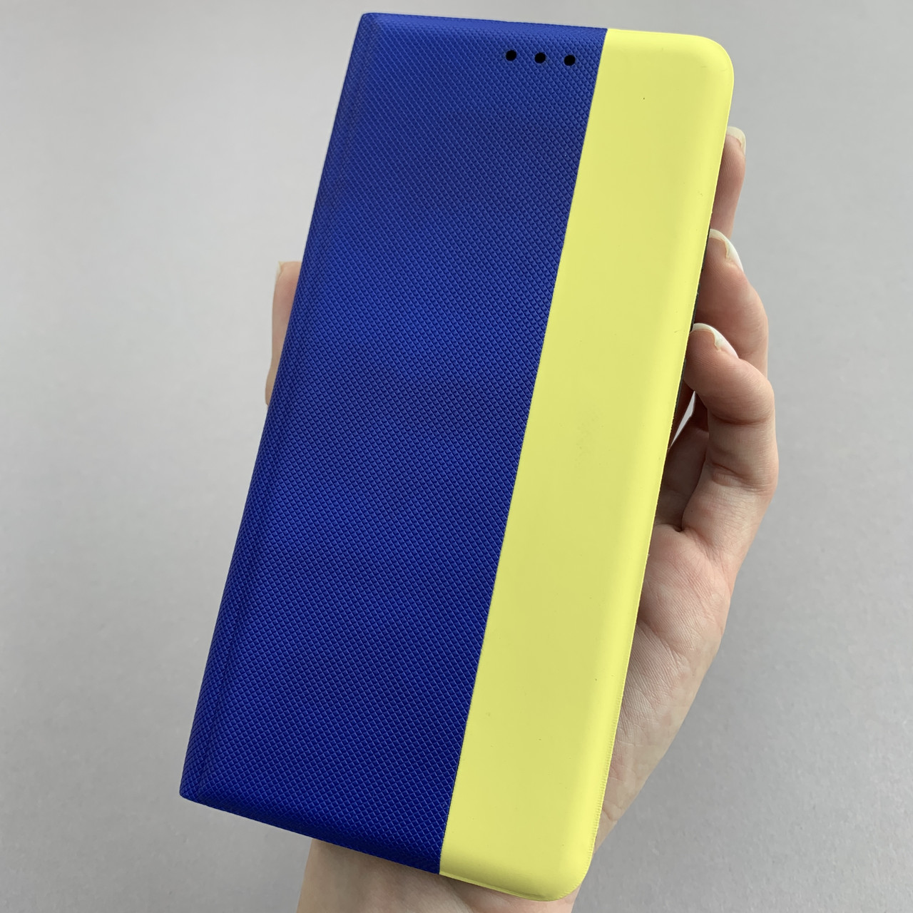 Чохол-книга для Xiaomi Redmi 9А патріотична книжка у синьо-жовтому кольорі на телефон сяомі редмі 9а n4u