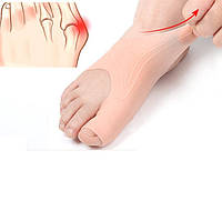Силиконовый носок корректор при вальгусной деформацией большого пальца стопы