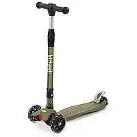 Самокат 3 колісний для дітей Kidwell VENTO KHAKI