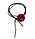 Трендовий яскравий чокер "Роза" на шнурівці — яскраво-червоний колір Aushal Jewellery, фото 3