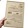 Папка архівна гофрокартон, формату А4 (323*228мм), з титульною сторінкою, висота корінця 80мм, фото 5