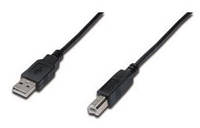 Digitus Кабель USB 2.0 (AM/BM) 3м, черный Baumar - Знак Качества