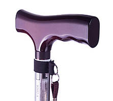 Тростина з ремінцем з Т-подібною ручкою (висота 69-92 см ,максимальне навантаження 120 кг) B2012-A, NOVA (ТАЙВАНЬ)