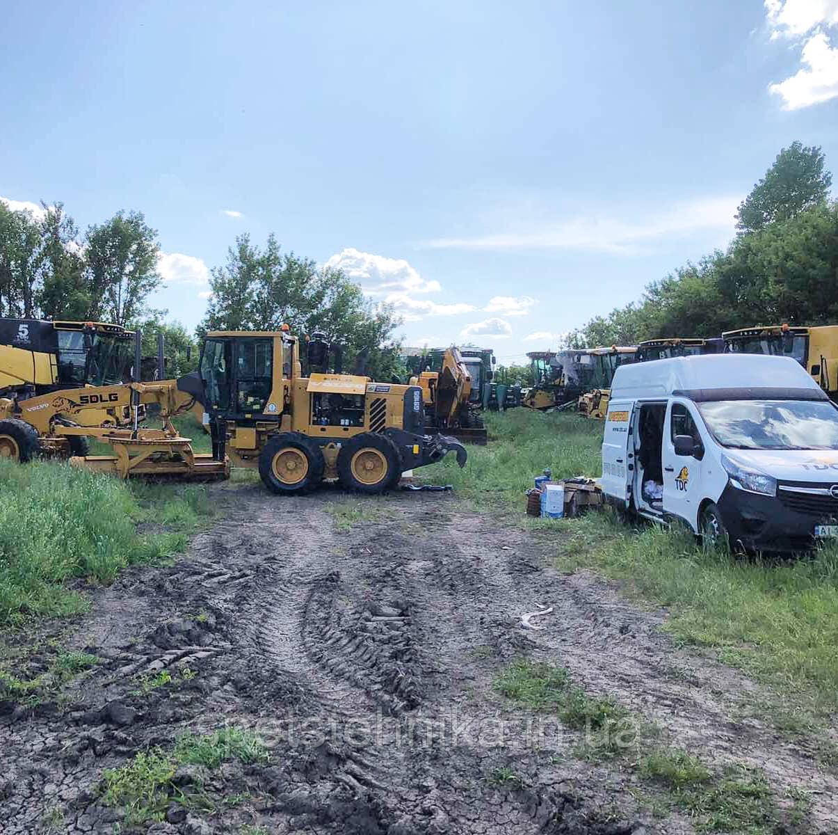 ТО автогрейдера SDLG G9165
