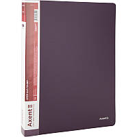 Папка з бічним притиском для документів Axent (A4, 20 мм, до 150 аркушів, сливовий) 1301-11-A