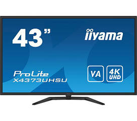 Монітор iiyama X4373UHSU-B1 43" 4K VA 60Hz 3ms