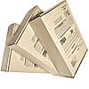 Папка архівна гофрокартон ЮТЕК А4 (323*228мм), з титульною сторінкою, 80мм, місткість 500 аркушів, фото 6