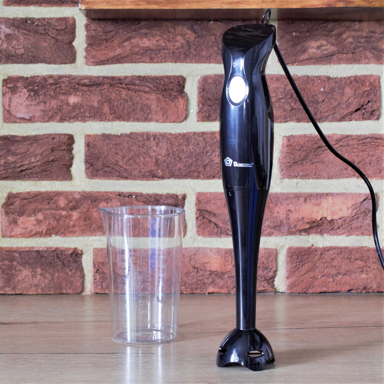 Блендер DOMOTEC MS-5105 занурювальний з чашею, 400Вт