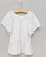 Блуза нарядная белая с вышивкой для девочки Cool Club 146 170
