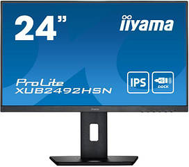 Монітор iiyama ProLite XUB2492HSN-B5 24" Full HD IPS 75 Гц 4 мс