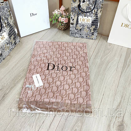 Хустка з принтом Dior тонкий кашемір, фото 6