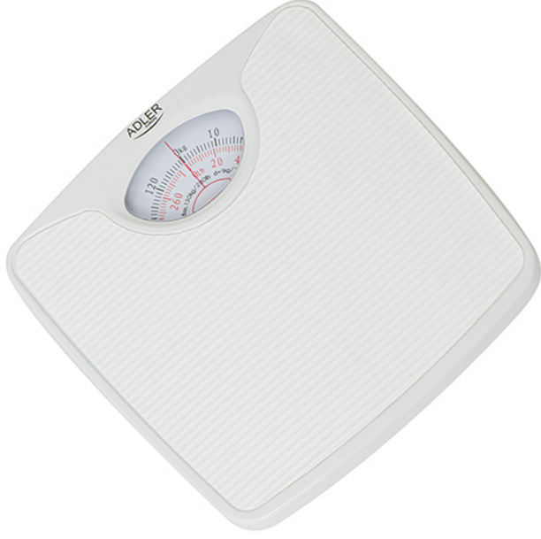 Класичні механічні ваги для ванної кімнати Adler AD 8151w, фото 1