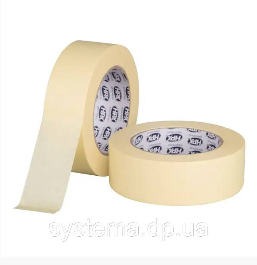 НРХ 110°С -38мм x 50м - високотемпературна авто малярська стрічка (скотч)