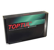 Набір дюймових головок 1/4" (12-гр) 3/16"-9/16" з тріскачкою 18од TOPTUL GCAD1811, фото 4