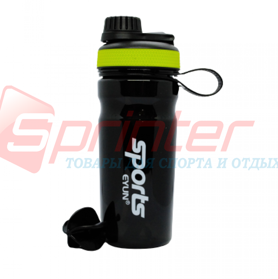 Пляшка для води YY-106 Салатовий обідок, фото 1