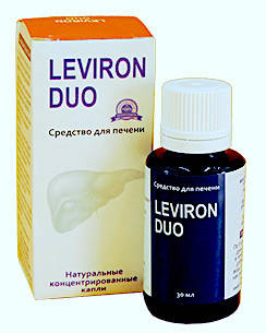 Leviron Duo - Засіб для відновлення і очищення печінки (Левірон Дуо), фото 1