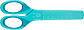 Ножиці дитячі Faber-Castell School Scissors для правшів та шульг, з ковпачком для леза, колір бірюзовий, 181554, фото 3