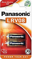 Panasonic Батарейка лужна LRV08(A23, MN21, V23) блістер, 2 шт. Baumar - Знак Якості