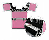 Валіза для косметики Чемодан для косметики Органайзер для косметики валіза Кейс майстра, фото 3