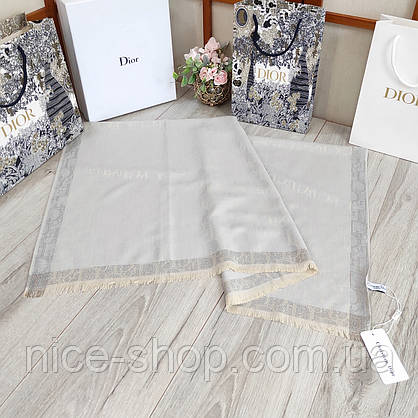 Хустка з принтом Dior тонкий кашемір, фото 5