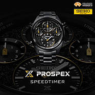 Чоловічий годинник Seiko SBER007 SFJ007 SPEEDTIMER LIMITED EDITITON [4,000 шт], фото 5