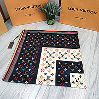 Платок Louis Vuitton шелковый с ручной подшивкой