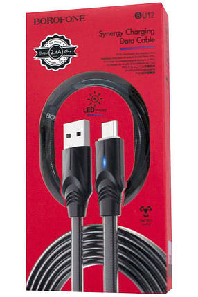 Кабель Borofone BU12 Synergy (Micro/USB), фото 2