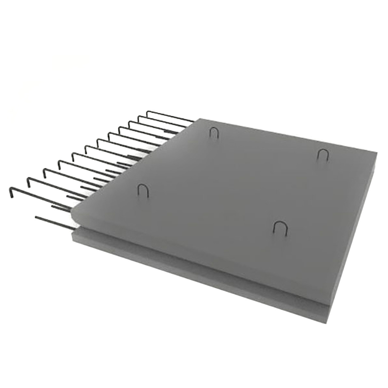 Блоки підошов підпірних стін ІПФ-37, фото 1