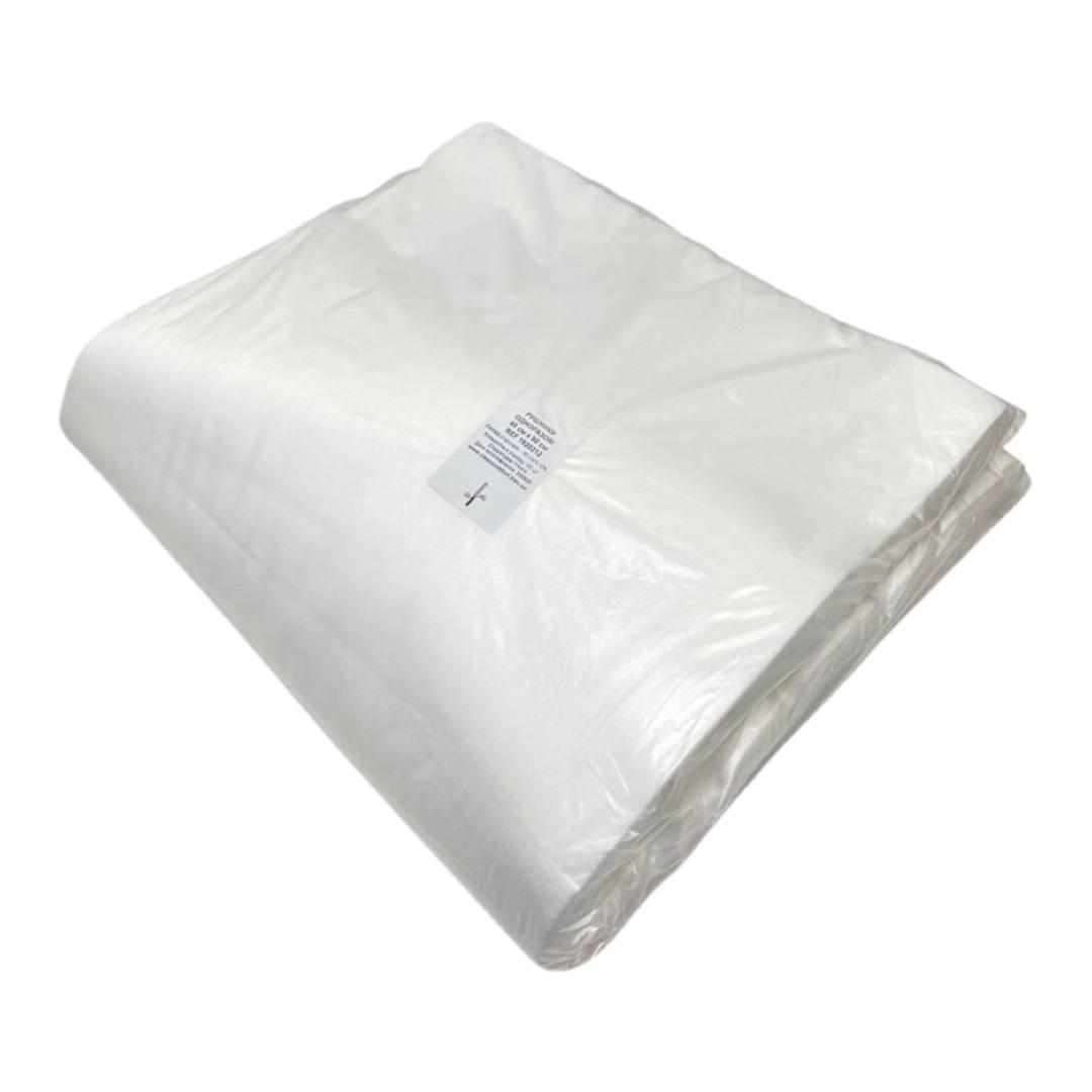 Рушники одноразові неткані нарізні CleanComfort 45*90 спанлейс щільність 40 г/м2 50 шт/уп сітка