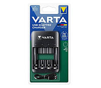 VARTA Зарядное устройство Value USB Quattro Charger pro, для АА/ААА аккумуляторов Baumar - Знак Качества