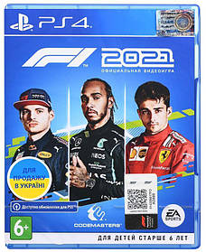 Гра консольна PS4 F1 2021, BD диск