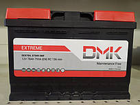 Акумулятор DMK EXTREME 6СТ-78Ah 750 R+