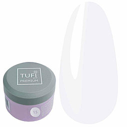 UV гель для нарощення TUFI profi PREMIUM Builder Gel 15 Clear 15 г