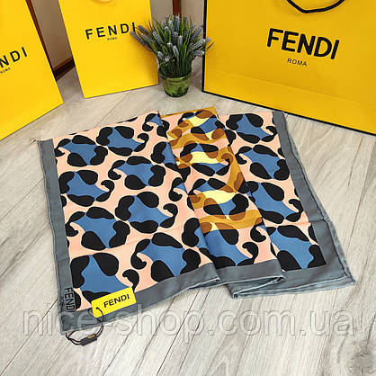 Хустка Fendi з ручною підшивкою, фото 3