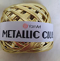 Пряжа Metallic Club gold, ЯрнАрт, цвет - золотистый