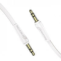Аудио-кабель BOROFONE BL6 AUX audio cable 1m White