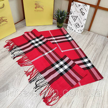 Палантин в стилі Burberry легкий весна/осінь, фото 5