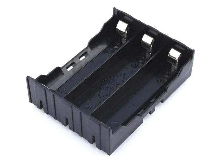 Тримач для акумулятора, батарейний відсік, холдер 3x18650 під паяння