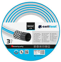 Cellfast Шланг садовый BASIC 1/2", 50м, 3 слоя, до 25 Бар, -20 +60°C Baumar - Знак Качества