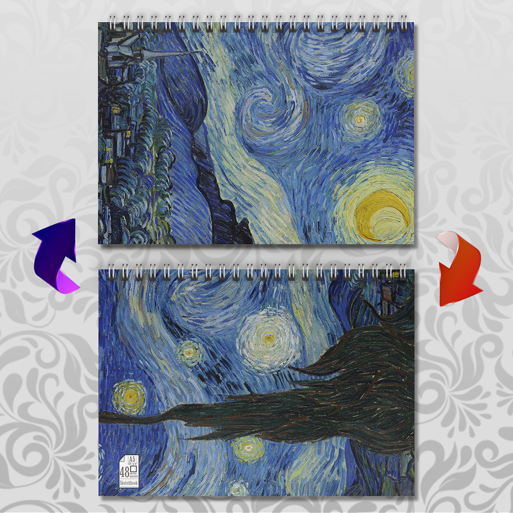 Скетчбук А5 48 арк. Мистецтво, фото 1