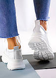 Кросівки шкіряні білі 7944-28, фото 7