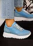 Кросівки LOLA блакить ш+з 7968-28, фото 2