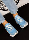 Кросівки LOLA блакить ш+з 7968-28, фото 4