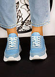 Кросівки LOLA блакить ш+з 7968-28, фото 5