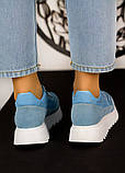 Кросівки LOLA блакить ш+з 7968-28, фото 6