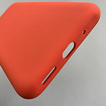 Чохол для Xiaomi Redmi 9A кейс з мікрофіброю софт тач покриттям на телефон сяомі редмі 9а червоний o9g, фото 5