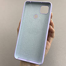 Чохол для Xiaomi Redmi 9С кейс з мікрофіброю софт тач покриттям на телефон сяомі редмі 9с бузковий o9g, фото 3