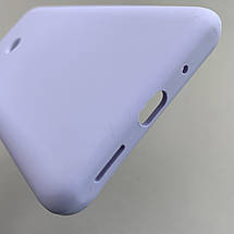 Чохол для Xiaomi Redmi 9С кейс з мікрофіброю софт тач покриттям на телефон сяомі редмі 9с бузковий o9g, фото 5
