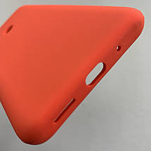 Чохол для Xiaomi Redmi 9С кейс із мікрофіброю софт тач покриттям на телефон сяомі редмі 9с червоний o9g, фото 5